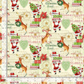 Cream - Christmas Music Notes by Timeless Treasures TT-Holiday CD3645 100% Cotton Fabric