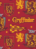 Harry Potter Gryffindor cotton fabric- 100% Cotton- Licensed Fabric