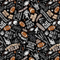 Football Rules Timeless Treasures 100% Cotton Fabric - TT-Gail CD3717 Black - Football Rules