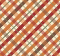 Welcome Autumn Bias Plaid Cotton Fabric Continuous Cuts - Drewie Pie Fabrics