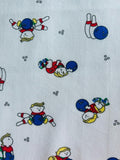 Fabric- Vintage Bowling Themed 100% Cotton Fabric- Vintage
