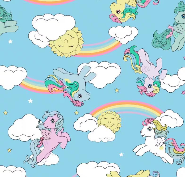 Springs Creative My Little PonyRetro Cotton Fabric 100% Cotton - Licensed Fabric