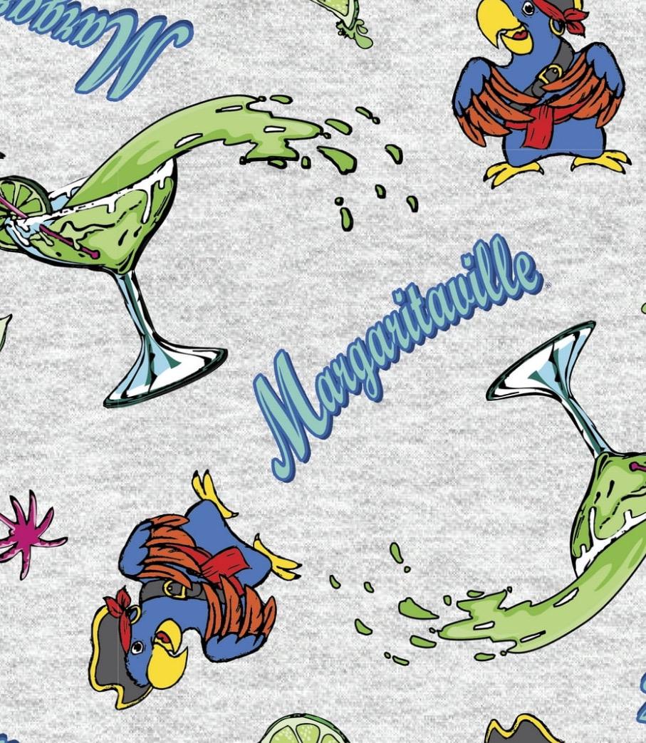 Jimmy Buffet Margaritaville Fabric- Fat Quarters - 100% Cotton-  fast shipping Licensed Fabric