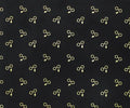 Harry Potter's Glasses and Bolt w/Metallic 100% Cotton Fabric - Continuous Cuts Licensed Fabric