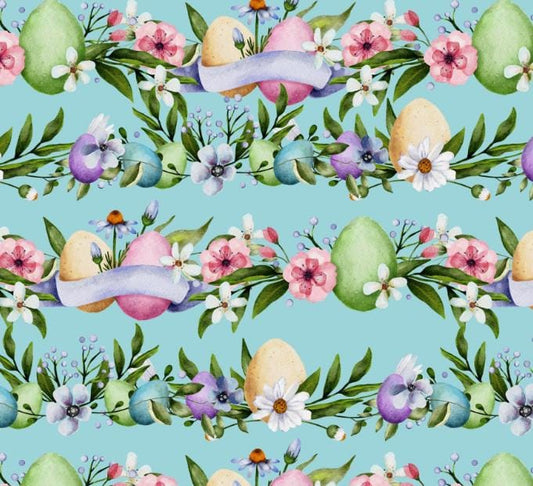 David Textiles - Sweet Spring 100% Cotton Fabric  Continuous Cuts