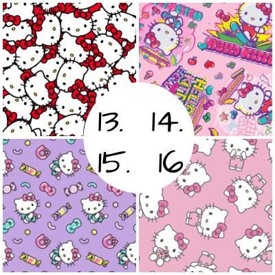 Hello Kitty pink Fabric- 100% Cotton - Fabric By Springs Creative - Licensed Fabric