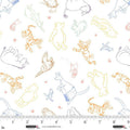 Classic Winnie the Pooh- 100% Cotton - continuous cuts Studio E - Classic Winnie the Pooh by W.A. Dodge Licensed Fabric
