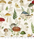 Springs Creative Mushrooms Novelty Cotton fabric- 100% Cotton - Fabric - cut to size - Forest