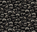 Dinosaur Skeletons Cotton Fabric -Roar Cotton Fabric Cute- roar- continuous cuts Timeless Treasures