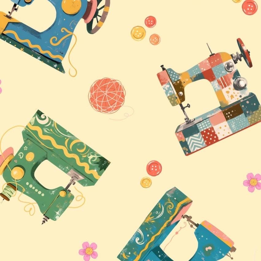 Sew Sweet Sew Timeless Cotton Fabric -  100% Cotton