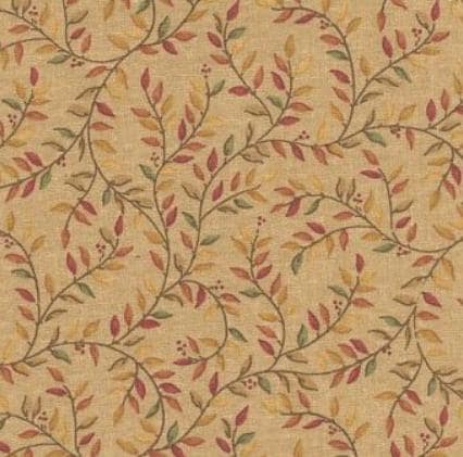 Fall Vines Cotton Fabric- 100% Cotton - Autumn - Fall - Floral Blender