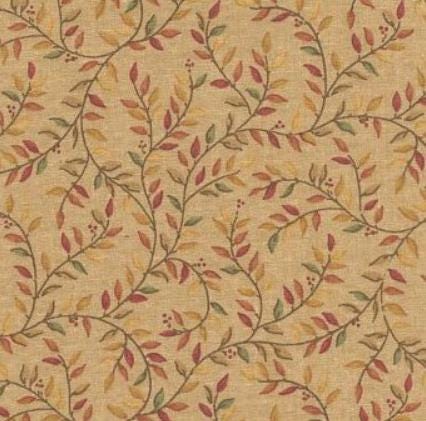 Fall Vines Cotton Fabric- 100% Cotton - Autumn - Fall - Floral Blender