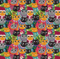 Christmas Sweater Cats Fabric - 100% Cotton-Paintbrush Studio Fabric