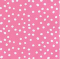 Irregular Dots Cotton Fabric -Rose Pink 100% Cotton Blender