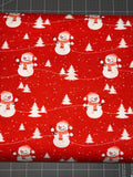 Snowball Shenanigans Christmas Cotton Fabric - 100% Cotton