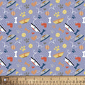 Good Puppy Love 100% Cotton fabric-Continuous cuts- David Textiles