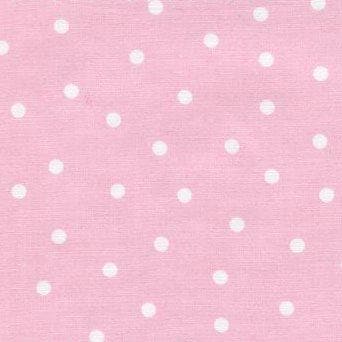 Pink Dots Cotton Fabric - 100% Cotton - Blender