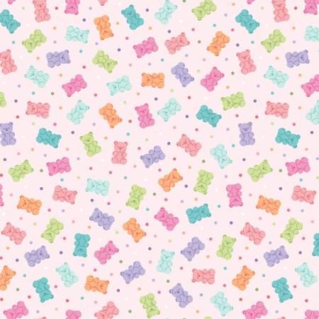 Gummy Bear fabric-100% Cotton - mas11029-p Sweet Shoppe
