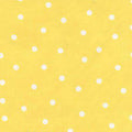 Yellow Dots Cotton Fabric - 100% Cotton Blender