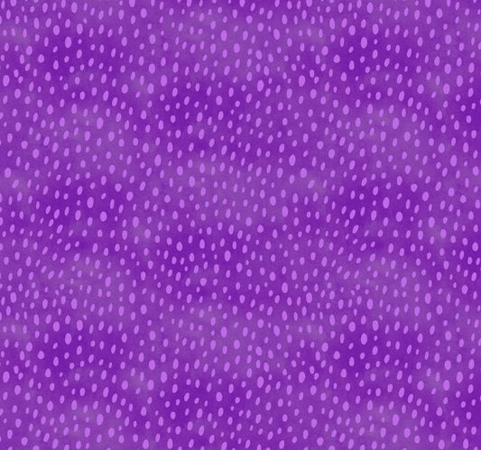 Lavender Droplets on Purple 100% Cotton  - Blender