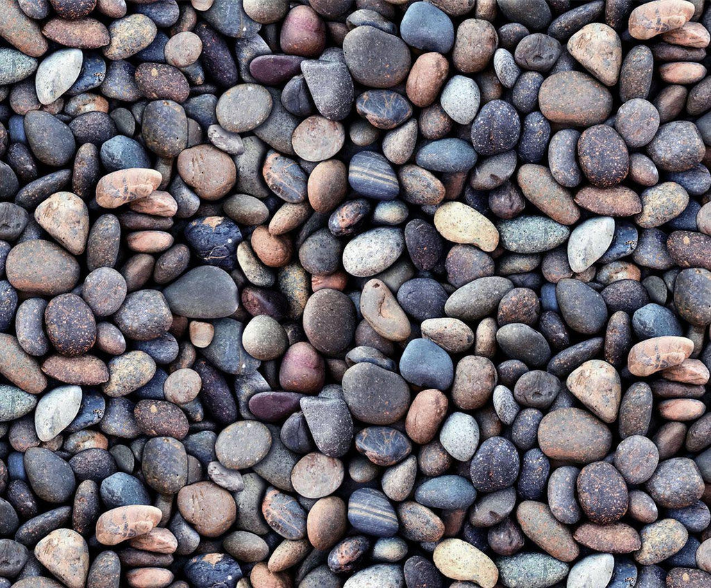 Landscape Medley - Blue Stones fabric 100% Cotton -ES-Landscape Medley 684 Blue - Stones