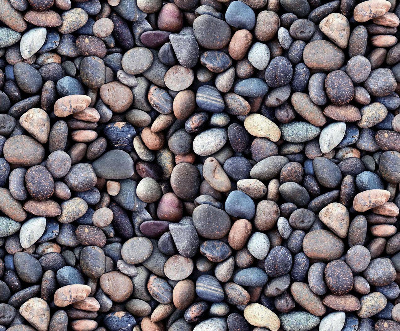 Landscape Medley - Blue Stones fabric 100% Cotton -ES-Landscape Medley 684 Blue - Stones
