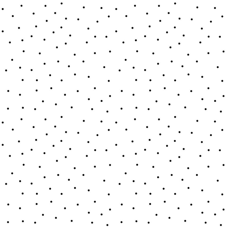 Kimberbell Basics - tiny dots - White/Black  100% Cotton - MAS8210-W -  Blender