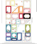 Stitched With Love Label Panel 100% Cotton -27 inches long by 44" wide Maywood Studio
