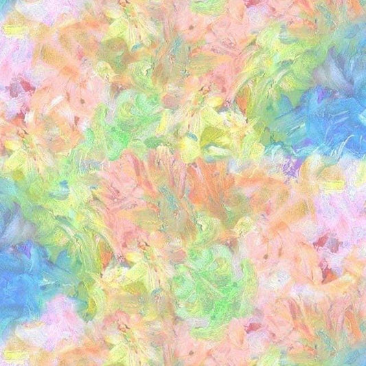 Pastel Blender Cotton fabric- 100% Cotton Continuous Cuts  CD4196 Pastel - Fluffy Brush Texture