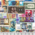 Robert Kaufman Foreign Currency Cotton Fabric - 100% Cotton
