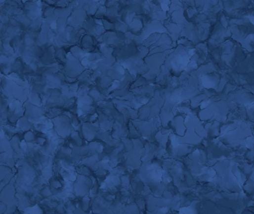 Dark Blue Blended Cotton Fabric - 100% Cotton - Blender