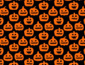 Jack-o-Lanterns on Black Halloween 100% Cotton Fabric - Drewie Pie Fabrics