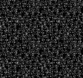 Dear Stella Black and White Cat Cotton Fabric - 100% Cotton- Continuous Cuts -