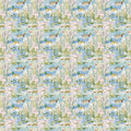 Watercolor Ducks & Pond Cotton fabric- Continuous cuts- 100% Cotton-