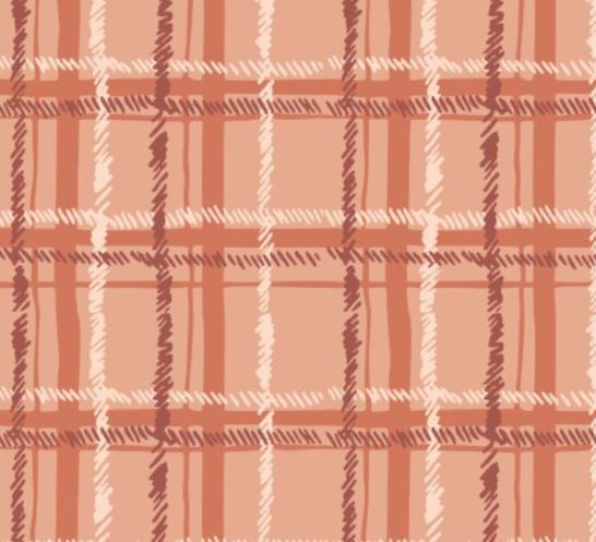 Plaid Cotton Fabric- 100% Cotton Continuous Cuts Drewie Pie Fabrics