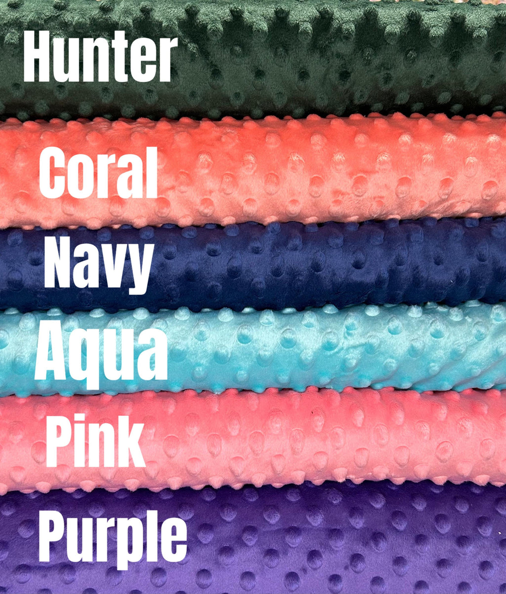 On Sale! Minky fabric