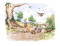 Classic Winnie the Pooh Panel 100% Cotton - 43/44" wide