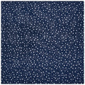 Multi Stars Navy Cotton fabric - 100% Cotton - continuous cuts