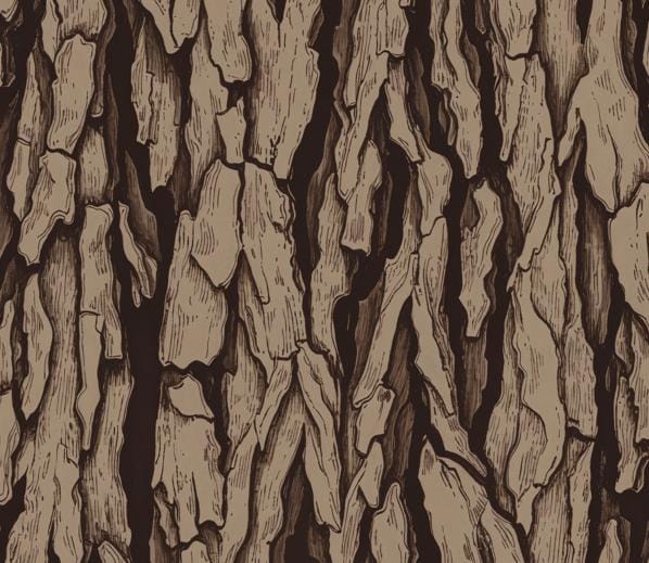 Bark appearance Brown fabric 100% Cotton - Drewie Pie Fabrics
