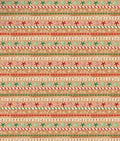 Very Merry Gingerbread 24616 Tan Iced Candy Stripe 100% Cotton fabric - Continuous Cuts
